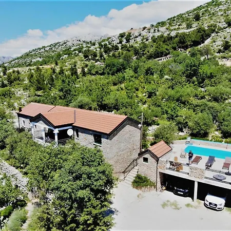 Stone Villa-milan Pool Sea View Lounge Starigrad Paklenica