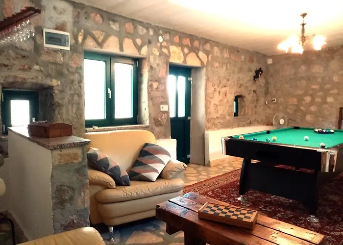 Stone Villa-milan Pool Sea View Lounge Вилла
